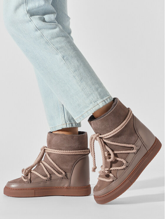 Inuikii Inuikii Μπότες Χιονιού Classic Wedge 75203-005 Καφέ