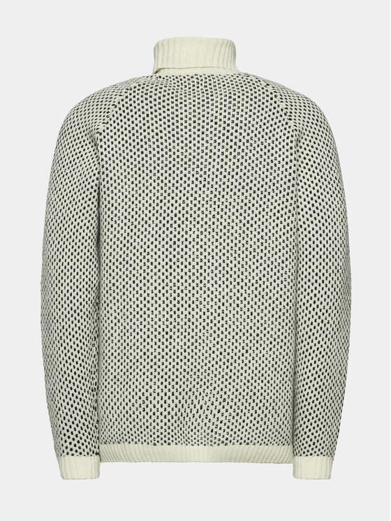 C.P. Company C.P. Company Rolák 15CMKN266A 006635J Écru Regular Fit