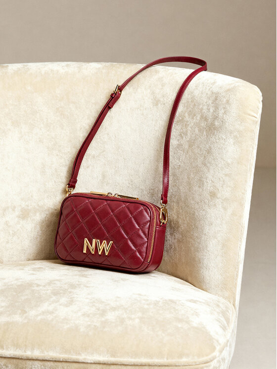 Nine West Nine West Geantă CEO-Greenwich-Glam-LX7669 Vișiniu