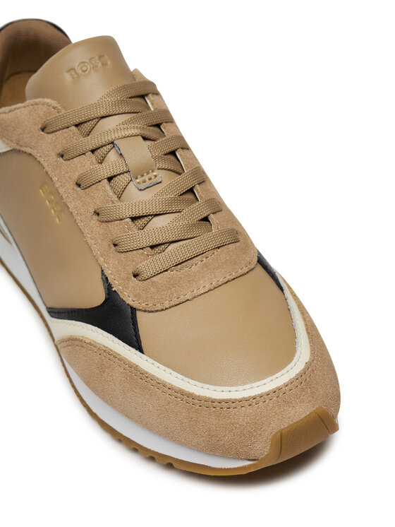 BOSS Boss Sneakersy Kai Runn Flsd 50529702 10232547 Brązowy