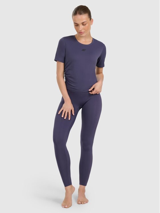 4F 4F Top 4FWAW25TFTSF1524-31S Tmavomodrá Authentic Slim Fit