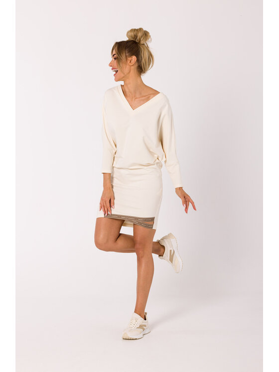 Made of Emotion Made of Emotion Vestito da giorno M732 Bianco Premium Fit
