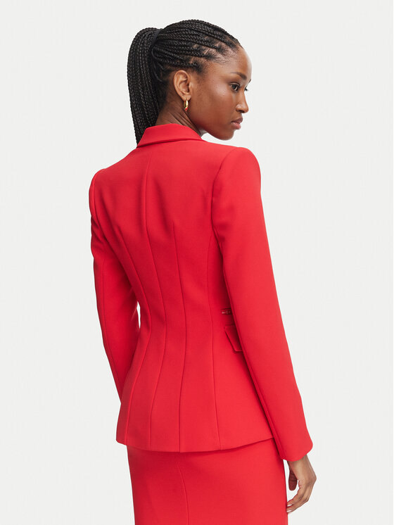 Elisabetta Franchi Elisabetta Franchi Sako GI-274-66E2-V670 Červená Slim Fit