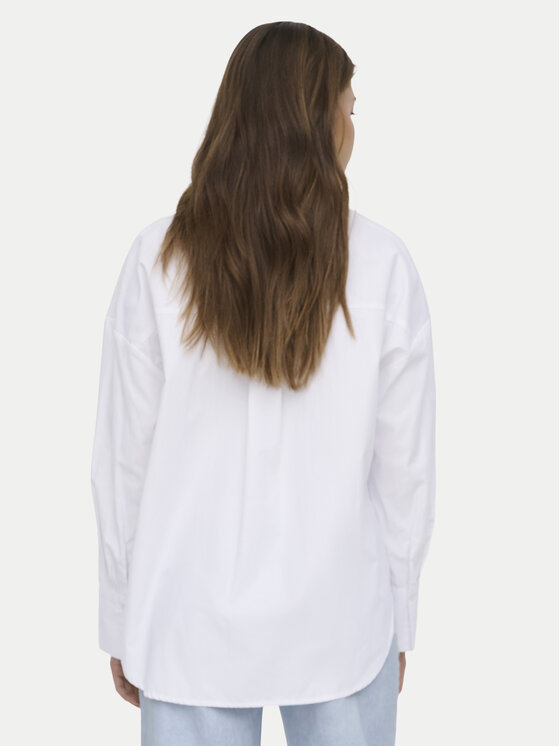 ONLY ONLY Marškiniai Oregon 15367554 Balta Regular Fit