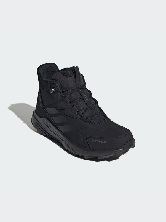 adidas adidas Трекінгові черевики Terrex Anylander Leather Mid Climaproof Hiking Shoes KH8875 Чорний