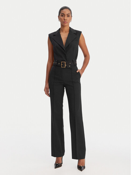 KARL LAGERFELD KARL LAGERFELD Uzvalka veste B1W14009 Melns Slim Fit