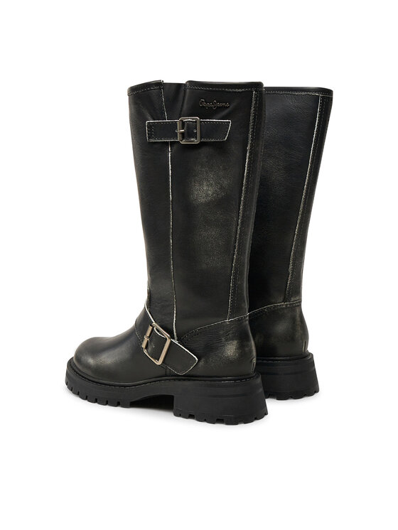 Pepe Jeans Pepe Jeans Čizme PLS50566 Crna
