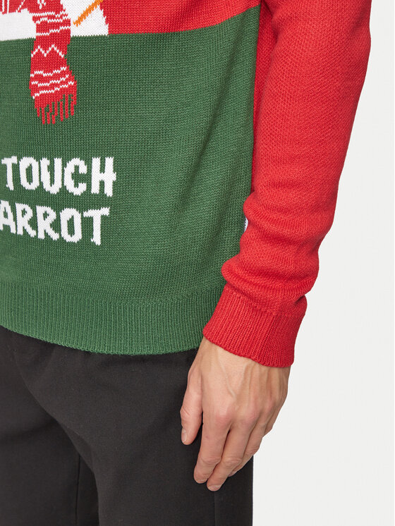 Only & Sons Only & Sons Sweater Xmas 22031170 Piros Regular Fit