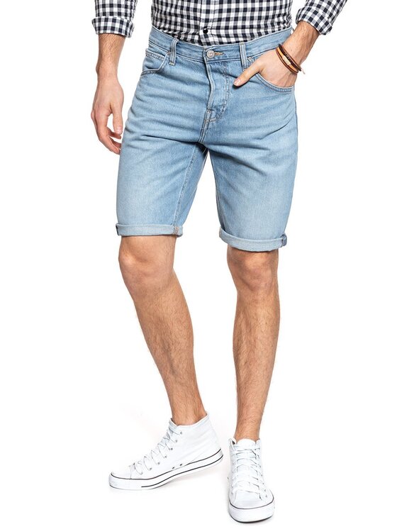 Lee Lee Pantaloncini di jeans 5 POCKET SHORT Blu Regular Fit