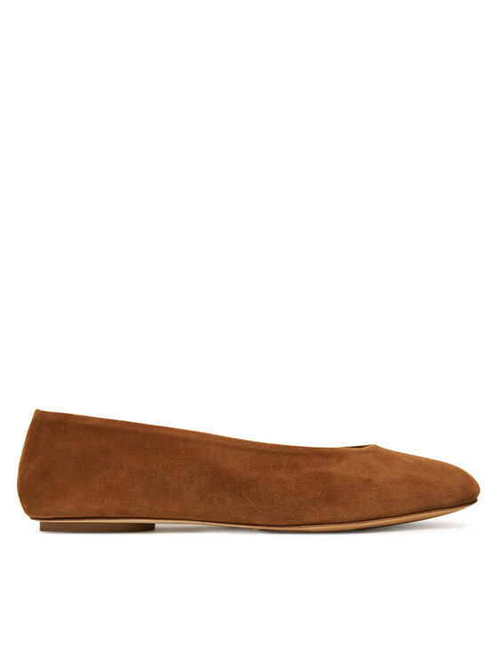 Weekend Max Mara Baleriny Todisuede 2525526074600 Brązowy