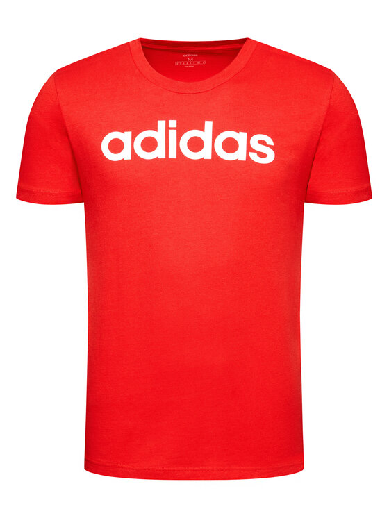 adidas adidas T-Shirt E Lin Tee FM6223 Rot Standard Fit