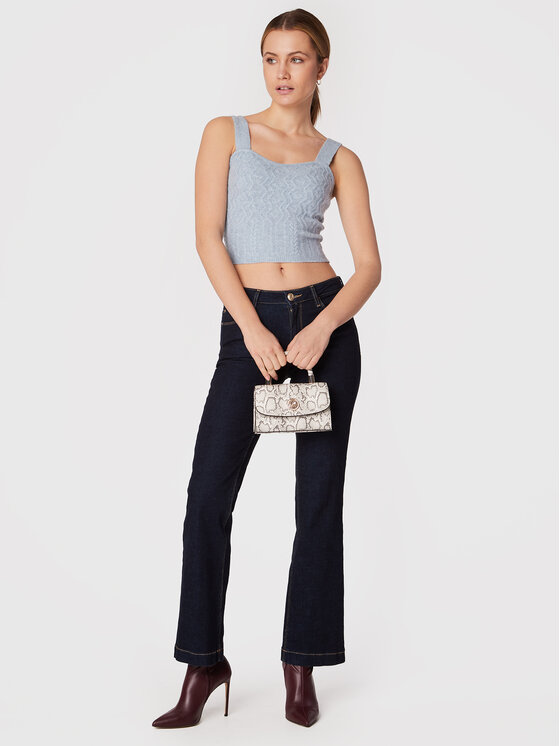 Top Blaire W2BR59 Z2QA0 Blu Slim Fit