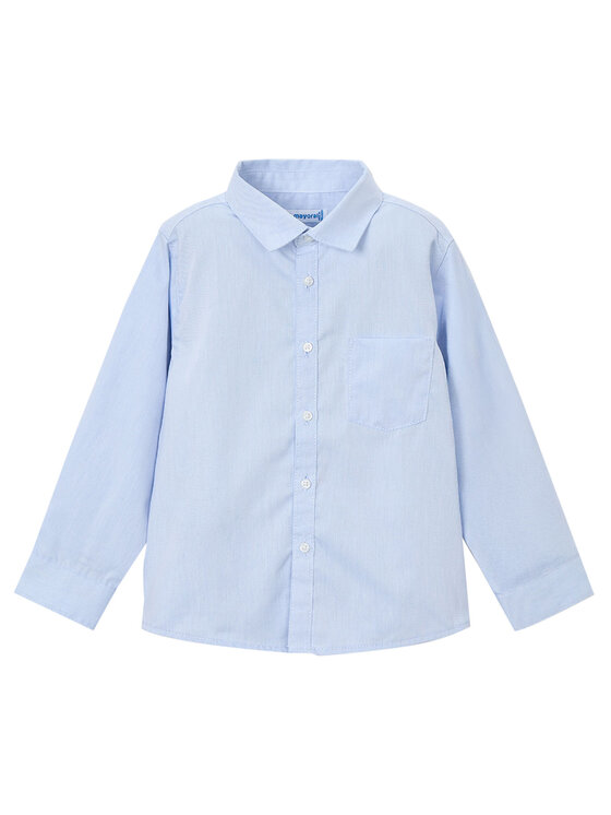 Mayoral Koszula 146 Błękitny Regular Fit