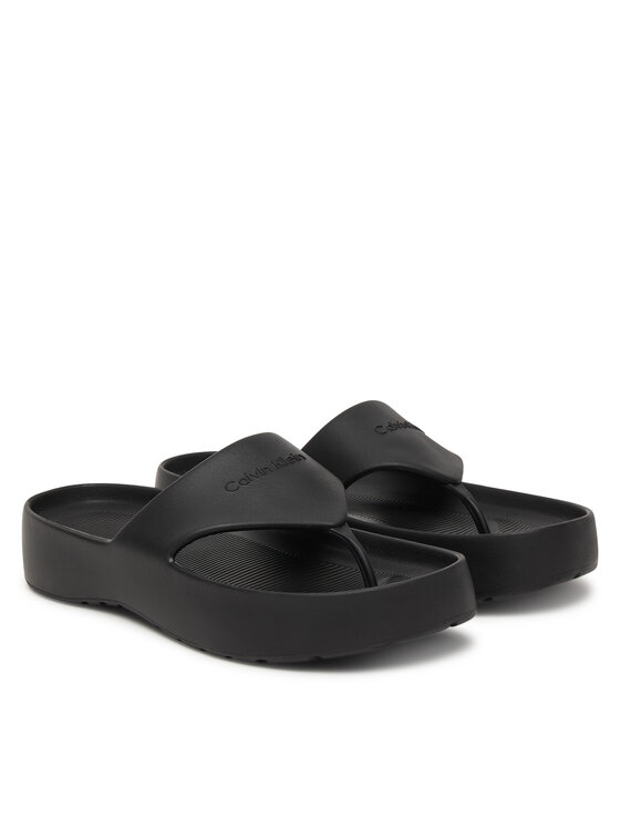 Calvin Klein Calvin Klein Flip flop One Piece Eva Flip Flop Thong HW0HW02957 Negru