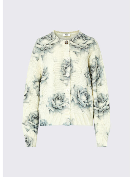 Liu Jo Liu Jo Cardigan WF6400MA48SL9213 Bianco Regular Fit