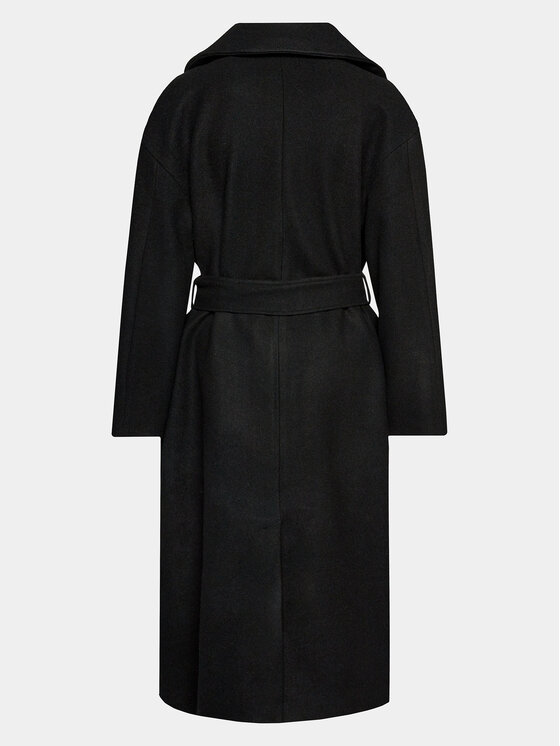 Gina Tricot Gina Tricot Cappotto di transizione 20609 Nero Regular Fit