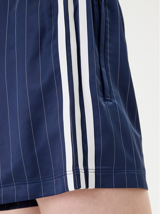 adidas adidas Sport rövidnadrág Pin-stripe Satin KD2285 Sötétkék Loose Fit
