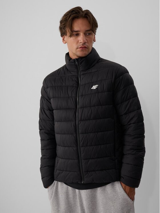 4F 4F Kurtka zimowa 4FRAW26TTJAM1380-43S Zielony Regular Fit