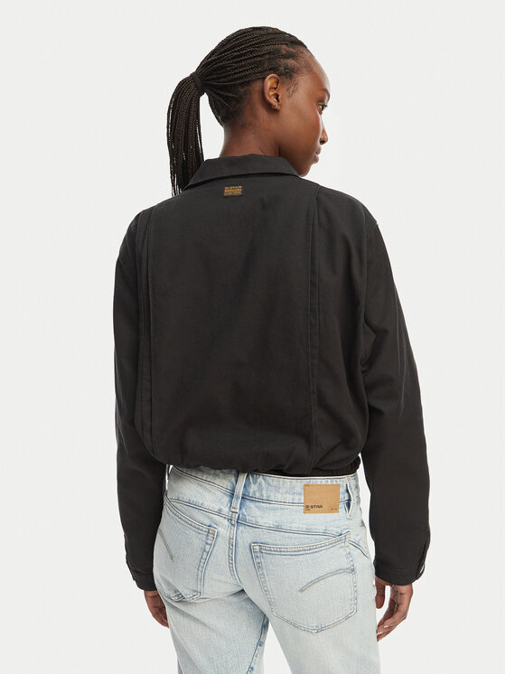 G-Star Raw G-Star Raw Μπουφάν μεταβατικό D28439-E347 Μαύρο Regular Fit