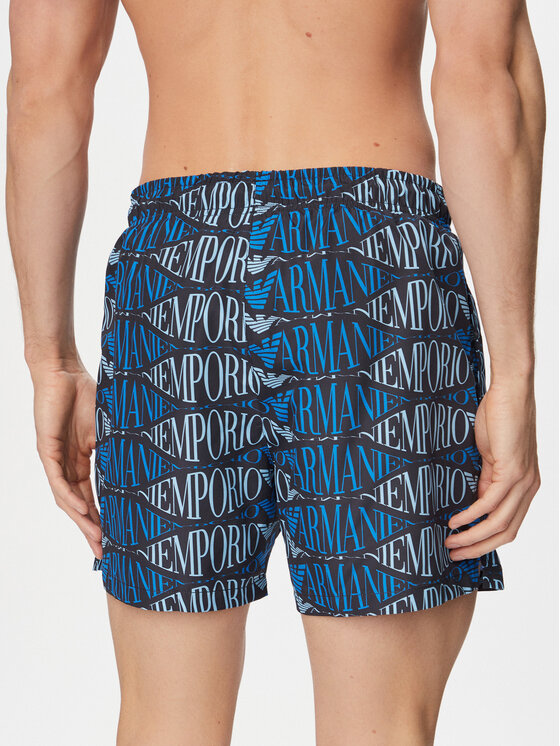 Emporio Armani Emporio Armani Pantaloni scurți pentru înot EM000583 AF20442 FB335 Albastru Regular Fit
