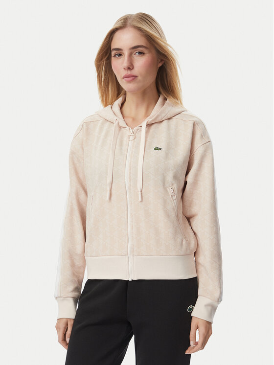 Lacoste Lacoste Mikina SF7606 Svetloružová Regular Fit