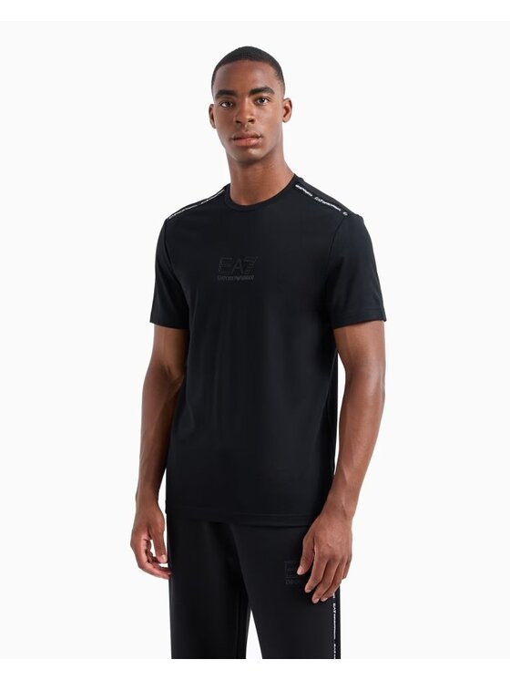 EA7 Emporio Armani EA7 Emporio Armani T-shirt 6DPT10 PJTMZ Nero Regular Fit
