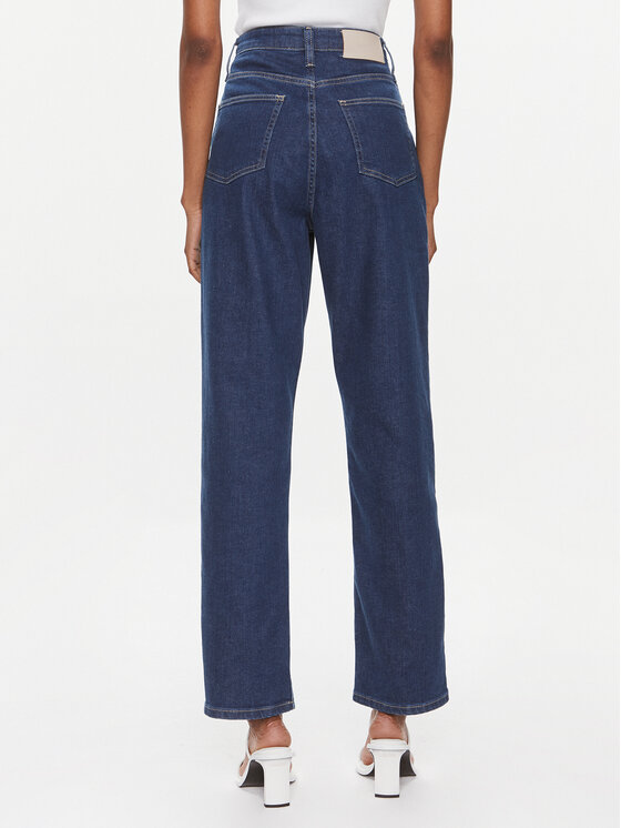 Calvin Klein Calvin Klein Jeansy K20K206576 Granatowy Relaxed Fit