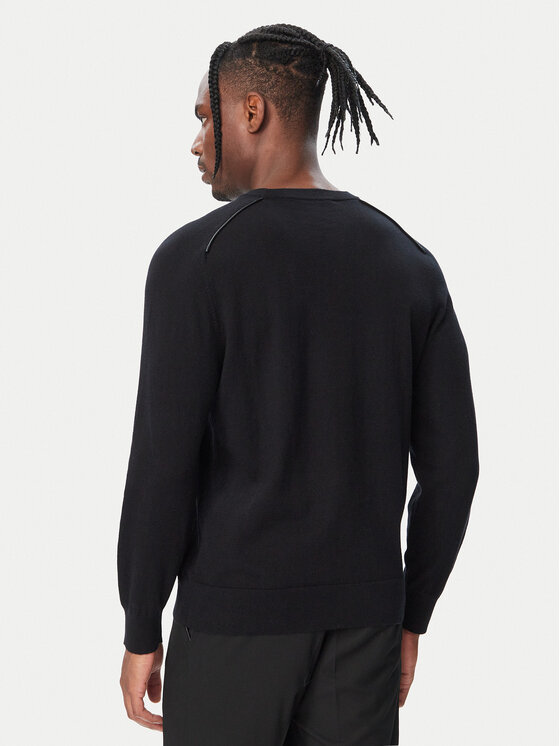 KARL LAGERFELD KARL LAGERFELD Sweter 655022 564305 Czarny Regular Fit