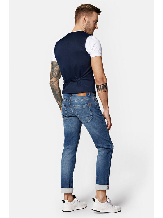 Lancerto Lancerto Kamizelka Ardales KA131123000017 Granatowy Slim Fit