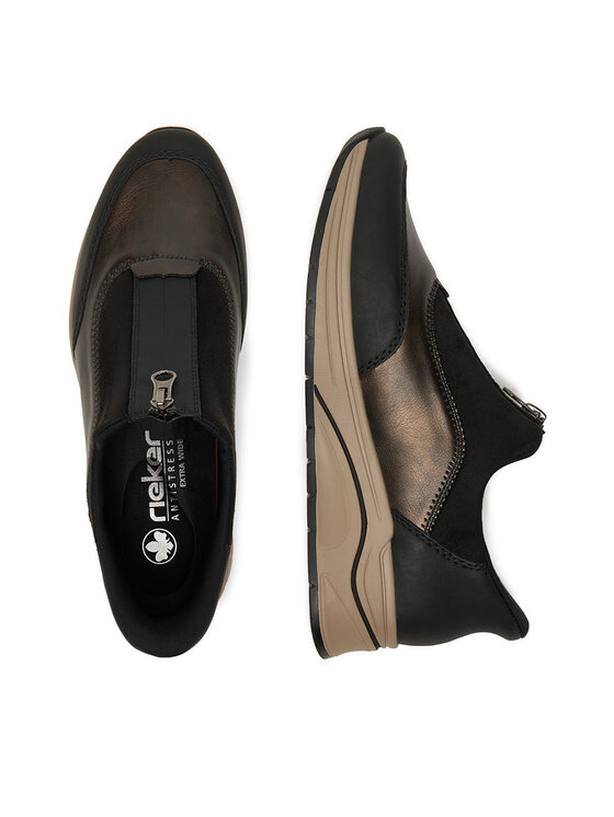 Rieker Rieker Pantofi N9553-25 Negru