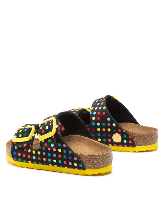 Birkenstock Birkenstock Klapki Arizona Rivet Logo Kids 1023399 Czarny