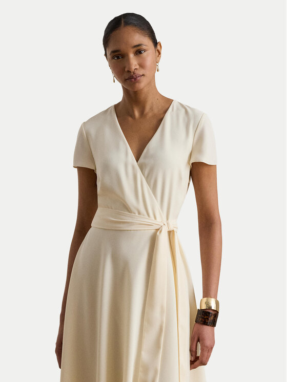 LAUREN RALPH LAUREN LAUREN RALPH LAUREN Koktel haljina 200P13812005 Krem Regular Fit