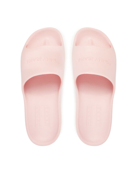 Tommy Jeans Tommy Jeans Natikače Tjw Chunky Pool Slide Ess EN0EN02879 Ružičasta