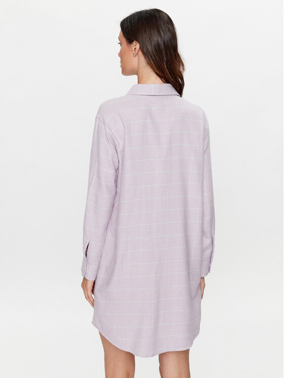 LAUREN RALPH LAUREN Lauren Ralph Lauren Nočna srajca ILN32271 Vijolična Regular Fit