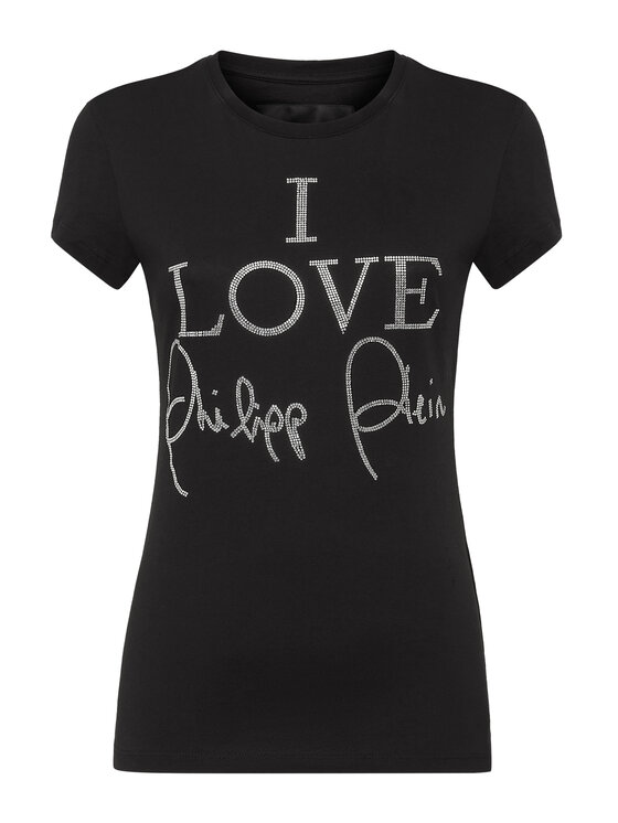 PHILIPP PLEIN PHILIPP PLEIN T-Shirt 3249 Czarny Regular Fit