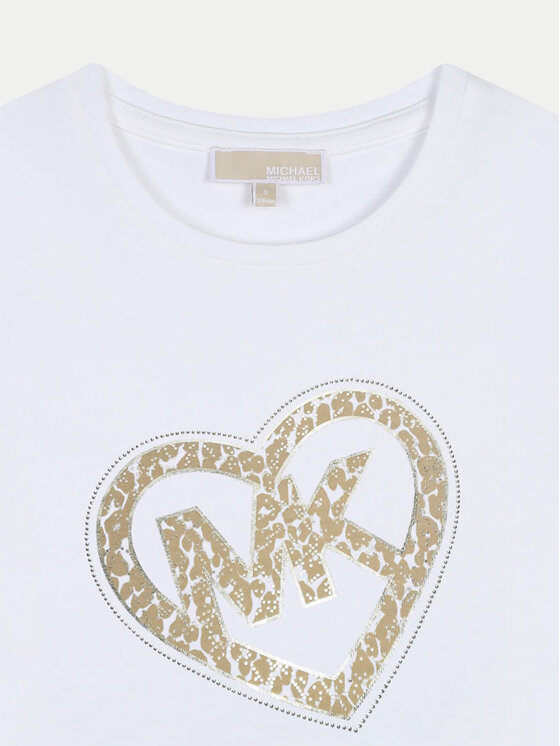 MICHAEL KORS KIDS MICHAEL KORS KIDS Majica R30144 D Bijela Regular Fit