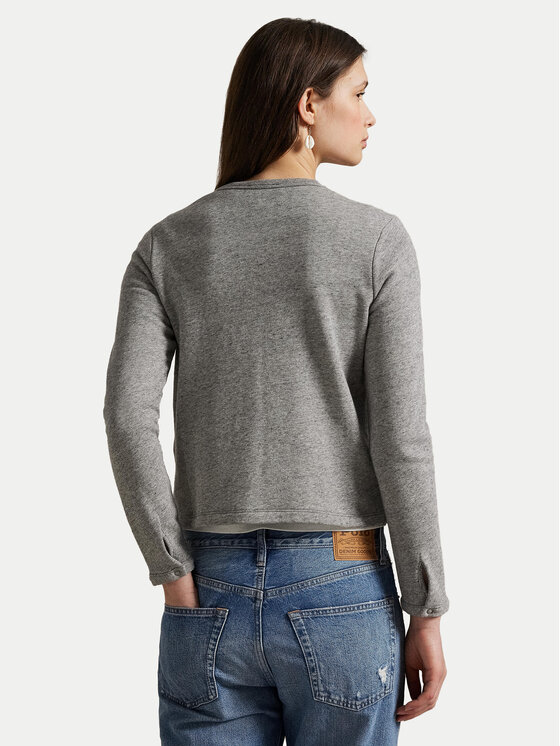 Polo Ralph Lauren Polo Ralph Lauren Kardigan 211955298003 Šedá Slim Fit