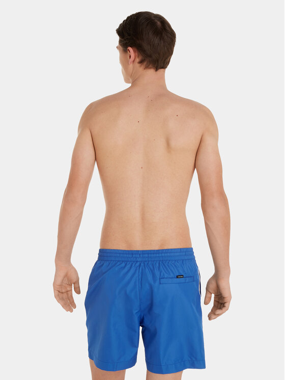 Calvin Klein Swimwear Calvin Klein Swimwear Szorty kąpielowe KM0KM00810 Niebieski Regular Fit