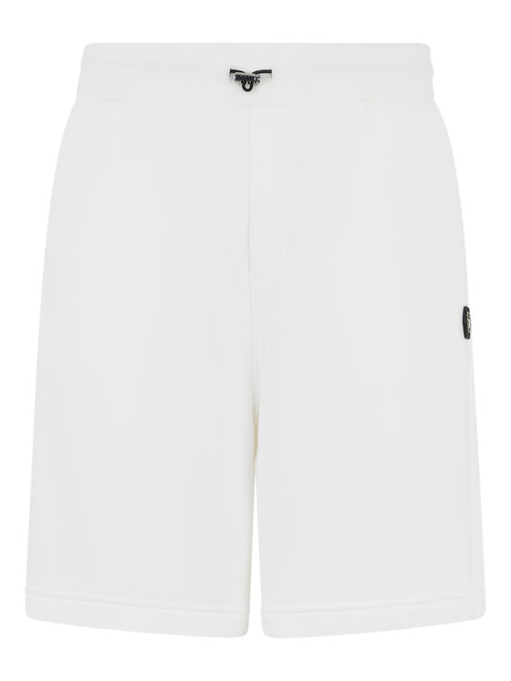 PHILIPP PLEIN PHILIPP PLEIN Sportovní kraťasy 29831 Bílá Jogger Fit