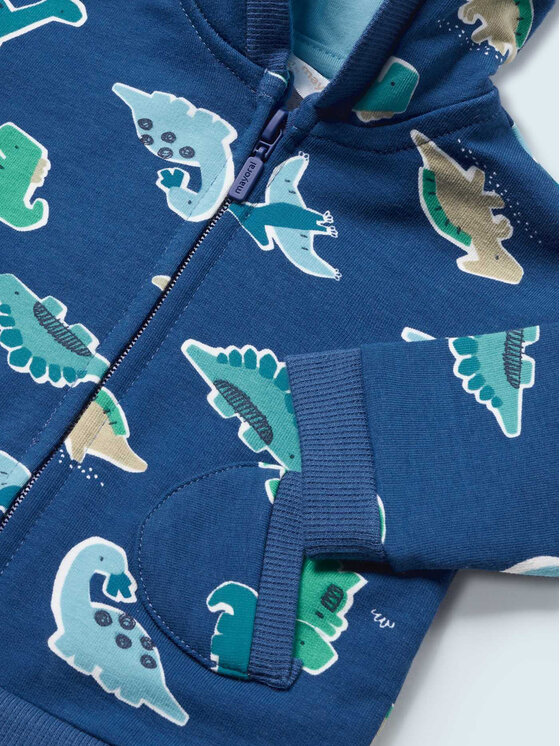 Mayoral Mayoral Set tricou, bluză și pantaloni 1892 Bleumarin Regular Fit