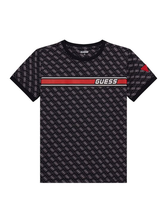 Guess Kids Guess Kids T-Shirt 166053 Czarny Classic Fit
