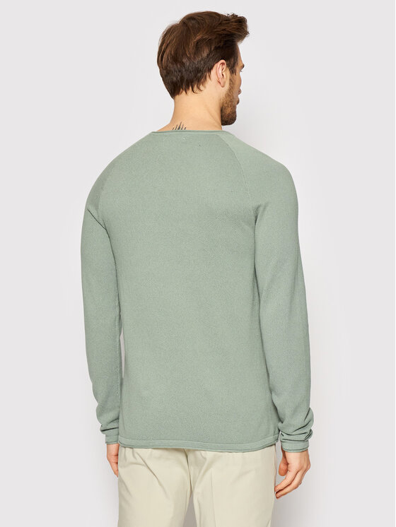 Maglione Hill 12157321 Verde Regular Fit
