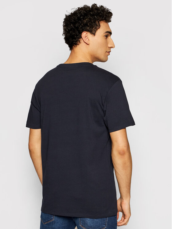 T-shirt M1YI80 K8FQ1 Blu scuro Regular Fit