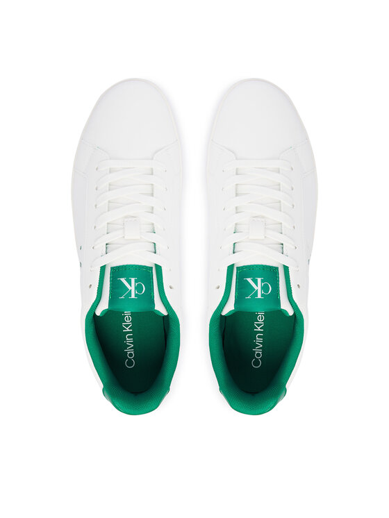 Calvin Klein Calvin Klein Sneakers 3 Cupsole Derby Pu Smo HM0HM02458 Alb