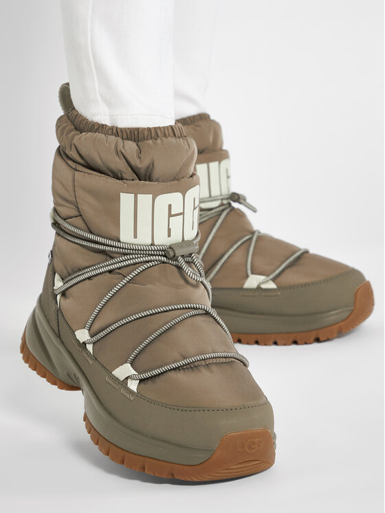 Ugg Ugg Μπότες Χιονιού W Yose Puffer Mid 1131978 Πράσινο
