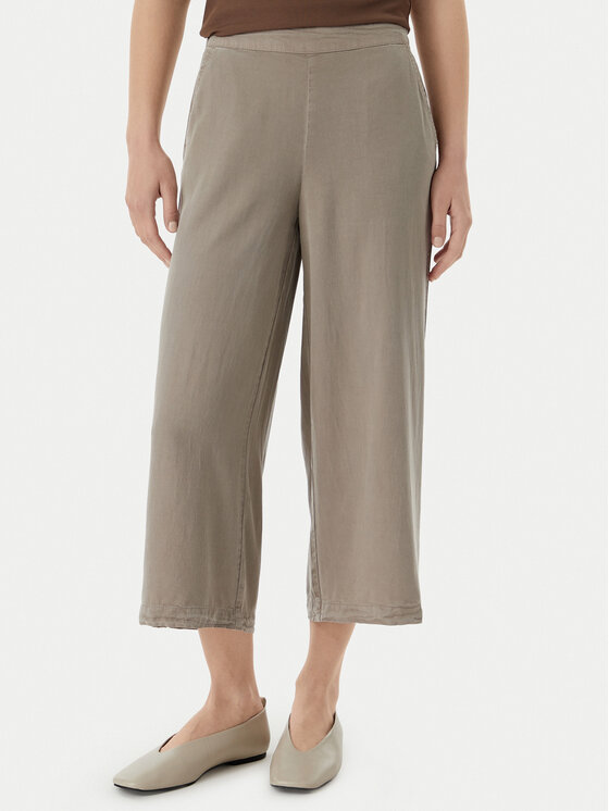 Vero Moda Pantaloni culotte Bree 10304861 Gri Wide Leg