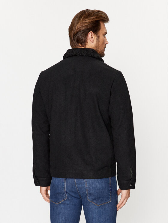 Jack&Jones Jack&Jones Μπουφάν μεταβατικό 12236162 Μαύρο Regular Fit