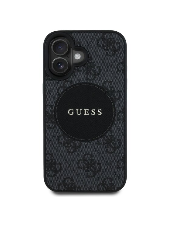 Guess Guess Etui na telefon iPhone 16 Czarny