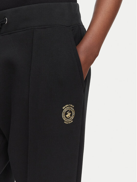 Beverly Hills Polo Club Beverly Hills Polo Club Παντελόνι φόρμας L6606B-HR Μαύρο Regular Fit