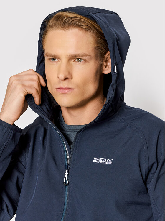 Regatta Regatta Softshell kabát Arec III RML218 Sötétkék Regular Fit